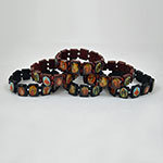 Saints Bracelets Black & Brown (12 pack)