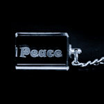 Peace Keyring