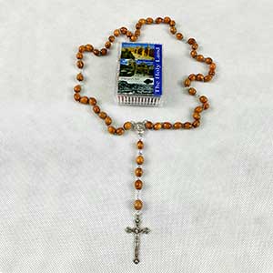 Rosary - 9mm Oval Beads Gift Box