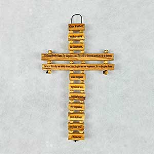 Lords Prayer Cross