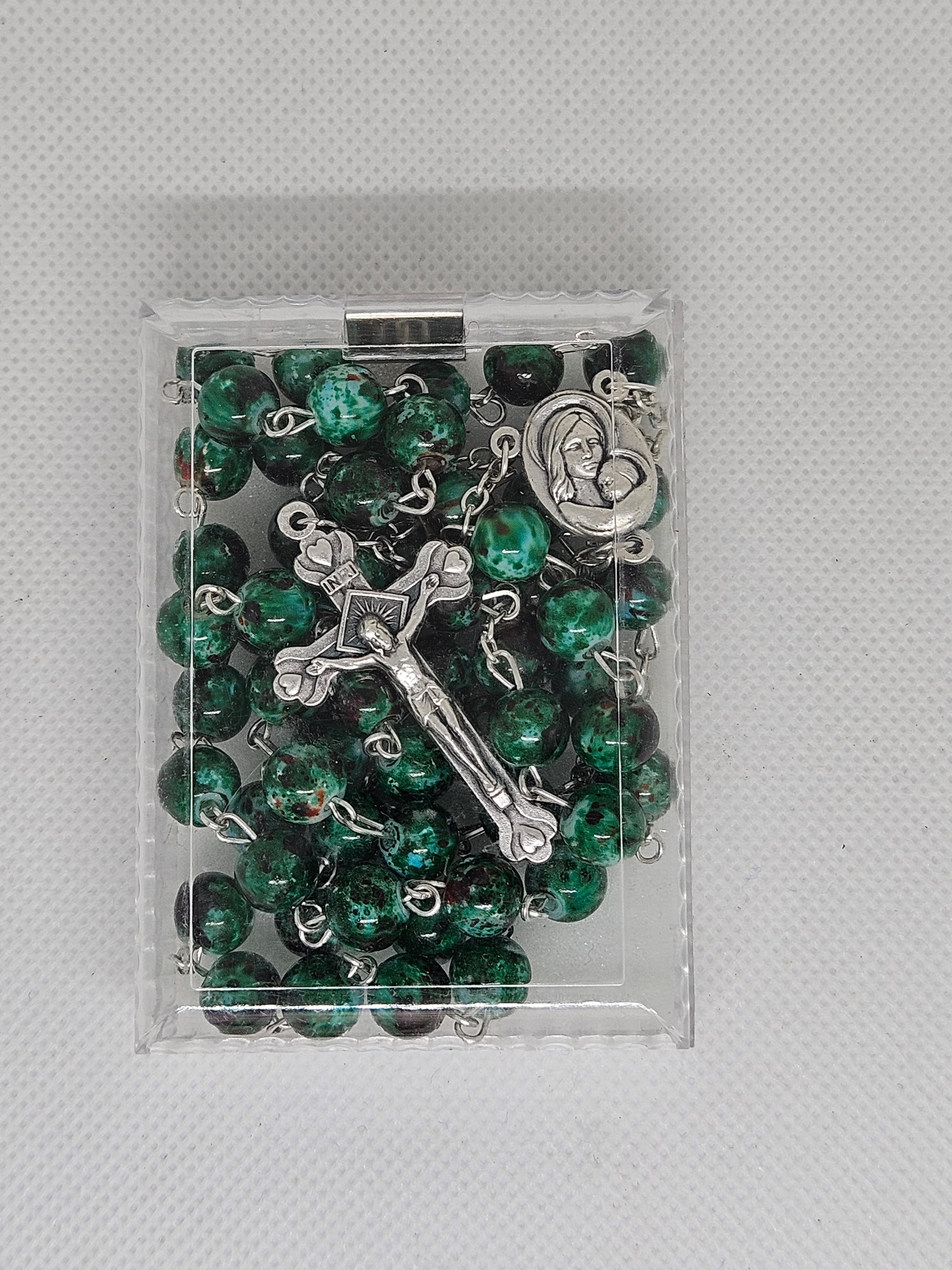 Rosary – Green Stones