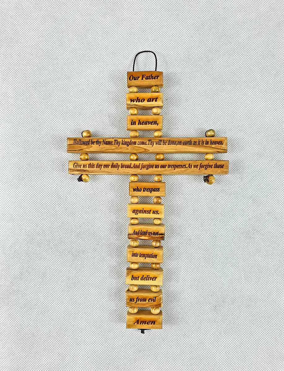 Lords Prayer Cross