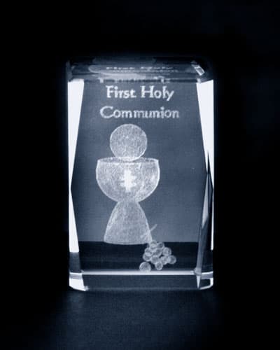 Small 3D Block – First Holy Communion