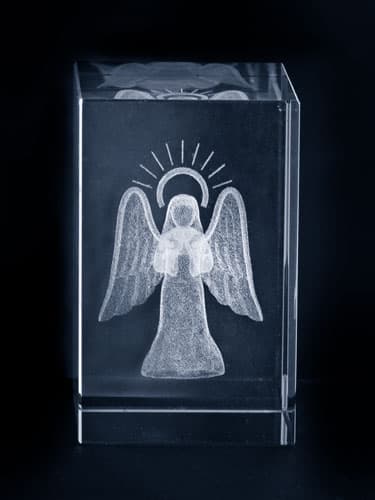 Standard 3D Block – Angel with Halo